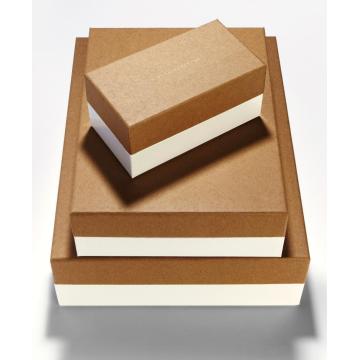 wholesale brown kraft gift box set with lid
