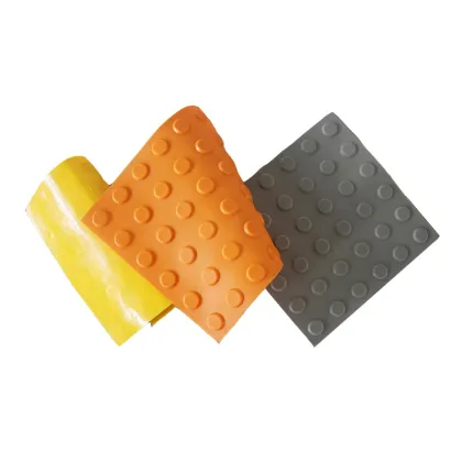 300x300x70mm Outdoor Rubber Tactile Paving Tile for Floor Indicators