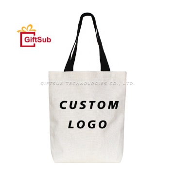 Customizable Personalized Printing Linen Tote Bags for Women: Your Stylish Shopping Companion