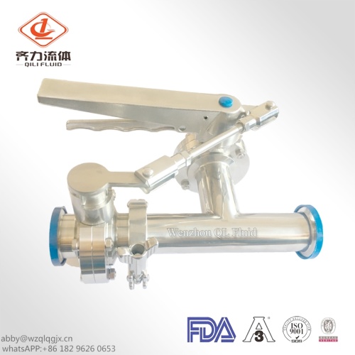 Sainless Steel Tee Connect Two Butterfly Valves