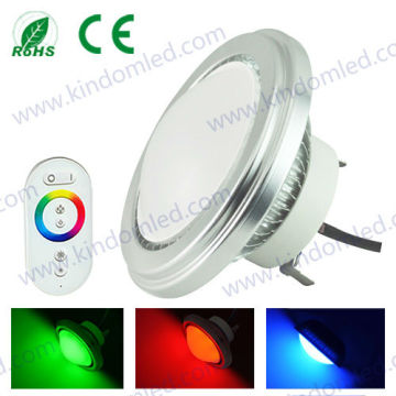 high power RGB AR111 fixture LED lamp 18W with remote controler