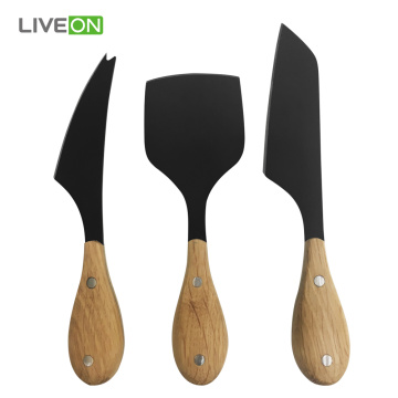 Black Oxide Cheese Knife Set