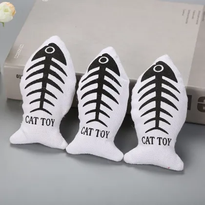 Best Selling Stuffed Fishing Fish Cat Plush Toys