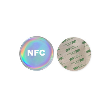 Waterproof NFC Stickers: Programmable Anti-Metal Stickers for Social Media Integration on Cell Phones