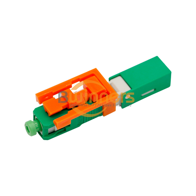 Conector rápido de fibra óptica SC/APC