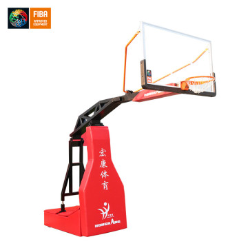Commercial-Grade FIBA Approved Movable Basketball Stand