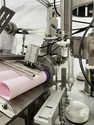 Automatic Skincare Cleanser Lotion Tube Filling and Sealing Machine