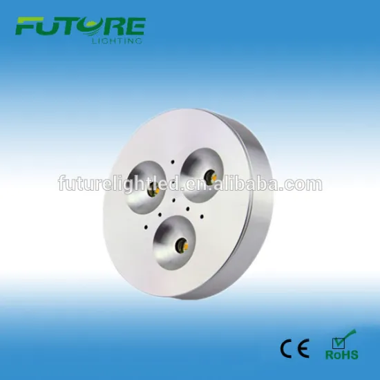 12V 3W dimmable surface mounted led light puck light