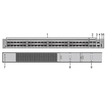 Huawei S5731-S48T4X Switch: 48 Gigabit Ethernet Ports و 4 10gbase-SFP+ Ports