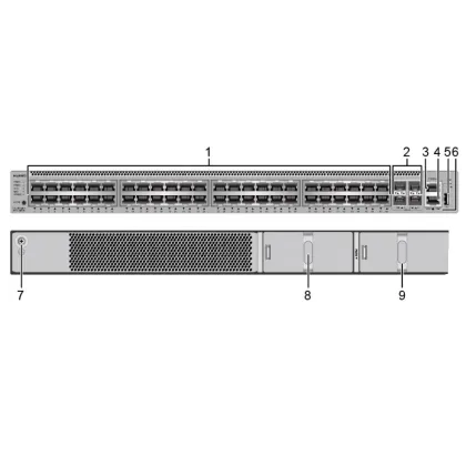 Huawei S5731-S48T4X Switch: 48 Gigabit Ethernet Ports and 4 10GBASE-SFP+ Ports