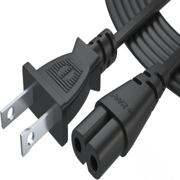 110V 220V American Plug Netzkabel C7 -Anschluss für Kamera -Ladegerät