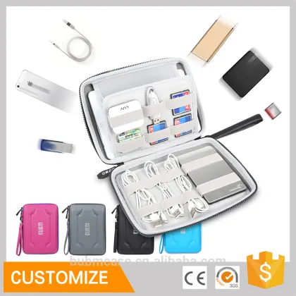 2017 BUBM New Design EVA Tablet Computer Bag Digital Accessories Bag