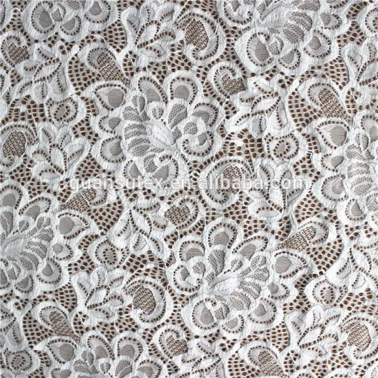 Bright Yarn Burbeery Cord Lace Fabric/Lace Fabric/ Lace Wedding Dress