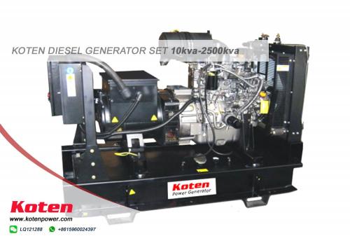 Koten Yanmar Series Generators For Sale With Power Range From 9kVA to 56kVA