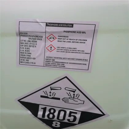 Jarry Can 35Kgs Phosphoric Acid 85% food grade