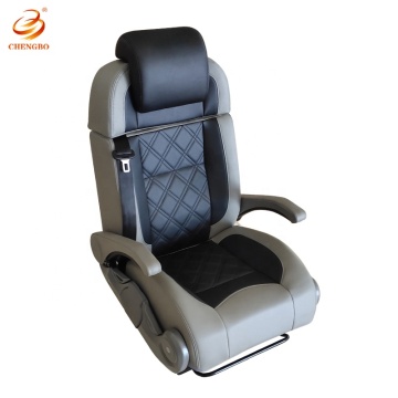 Customized OEM Camper Seat - Easily Mounted, Reclined, and Adjustable RV Seat for Vans