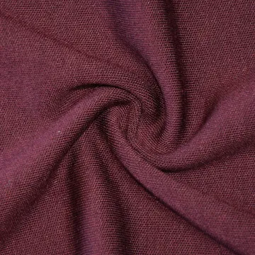 Fireproof Cotton Acrylic Blend Purple Thermal Fabric