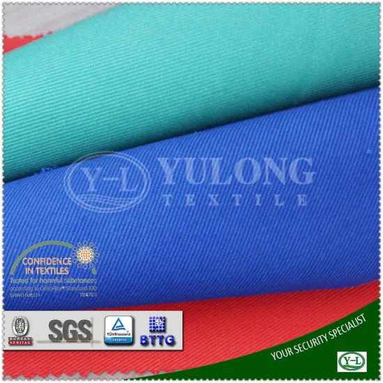 Yulong First-class EN11611 EN11612 NFPA2112 anti-fire fabric used in machinery industry
