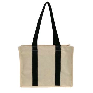 Túi tote vải cotton vải thân thiện với vải sinh thái