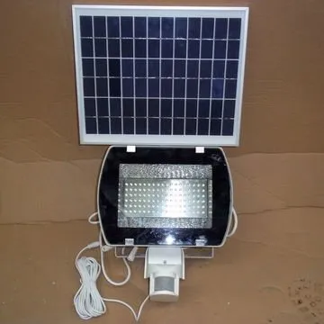 Solar LED flood lighting system
