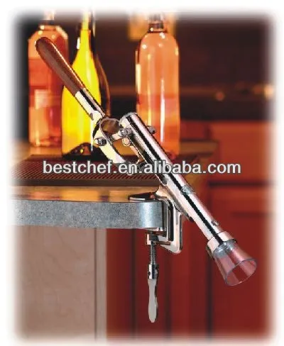 Chromed Counter mounted cork extractors