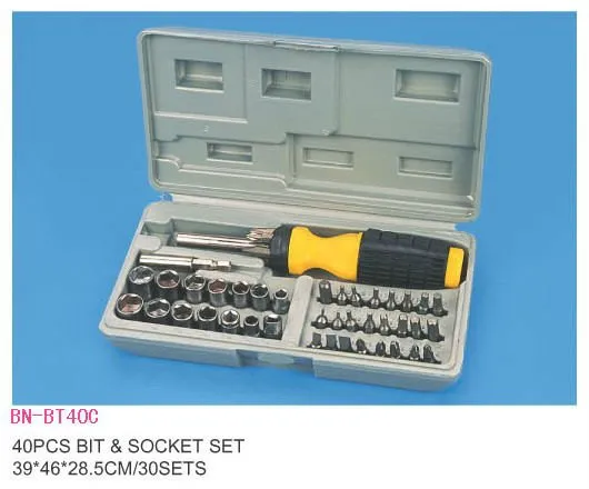 fenghua factory 40Pcs Socket Bit Set