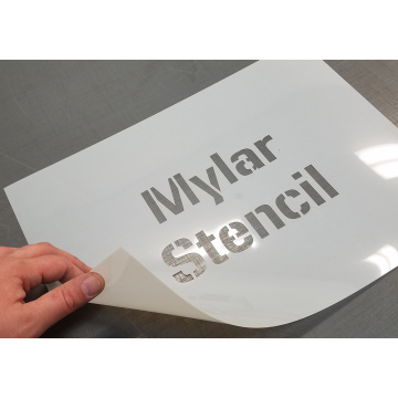 6mil boş şablon sayfaları mylar boş şablon malzemesi