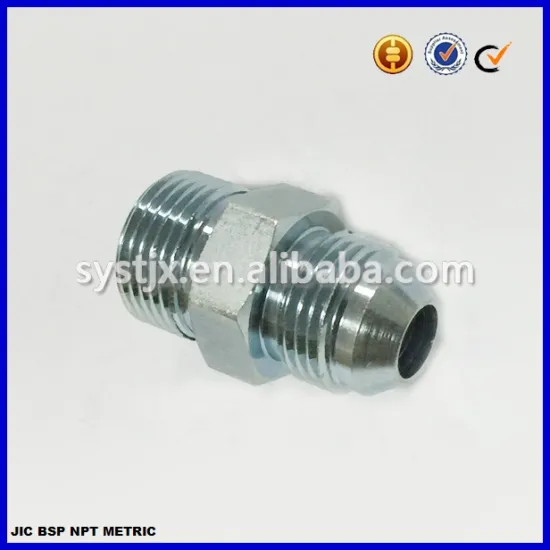 1JF 2JF JIC 74 cone to ORFS 90 cone male connector