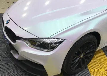 High Glossy Aurora White Color Chameleon Car Wrap Vinyl
