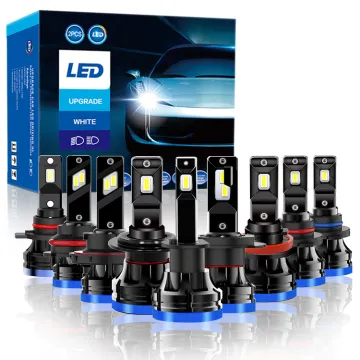 50W Asruex Car Accessories LED Car Headlights: 4400LM, 6500K, D9-H1/H4/H7/H11/H8/H9/H13/H16/9004/9007/9005/9006/9012