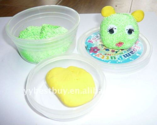 DIY bouncing foam putty toy for children art&crafts