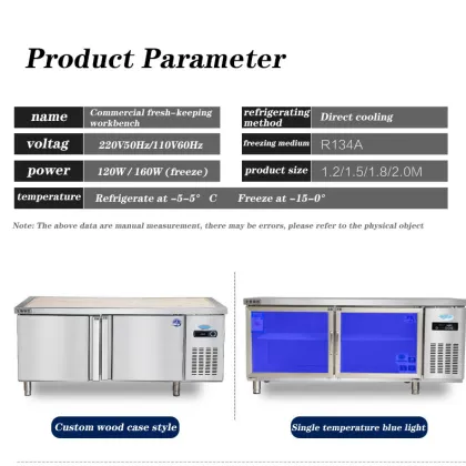 Milk Tea Shop Equipment: Double Temperature Freezer Manufacturers