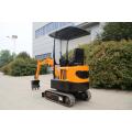 mini excavatrice de 1 tonne avec fixation