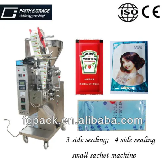 Automatic Low Price Small Vertical Sachet Machine