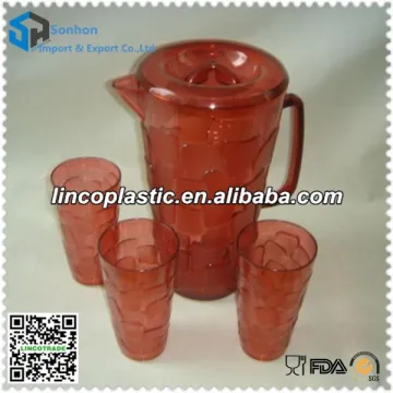 Hot sell plastic water jug set