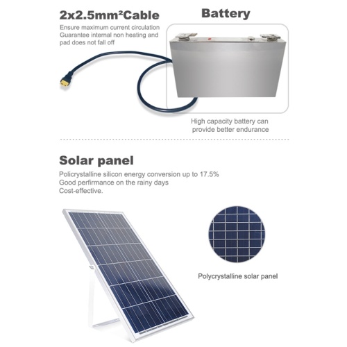 500W LED Solar Flood Light