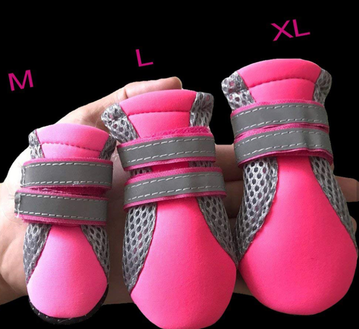 Breathable Mesh Paw Protector Dog Shoes