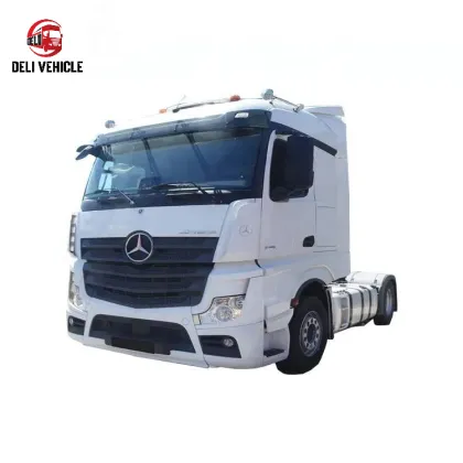 Used 4X2 Mercedes 1851 Truck with Trailer for Sale