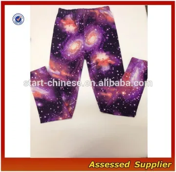 Real Samples Fashion Printed Seamless Sexy Wholesale Custom Women Craphic Print Galaxy Pattern Leggings Shell0017
