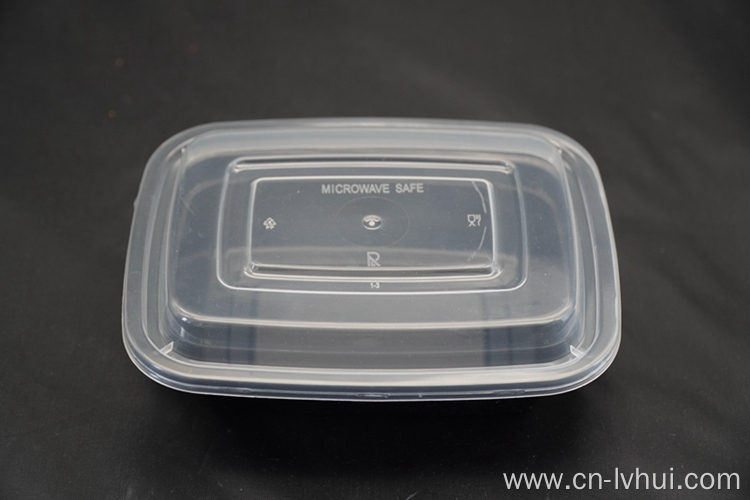 12oz Disposable Plastic Rectangular Containers