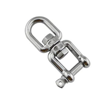 Rigging Hardware Eye Jaw End Swivel Chain Double Ended Snap Swivels SS304/316