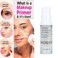 PHOERA Make Up Transparent Cream Pore Perfect Primer Oil Control Lasting Moisturizing Isolation fluid For make up Primer TSLM1