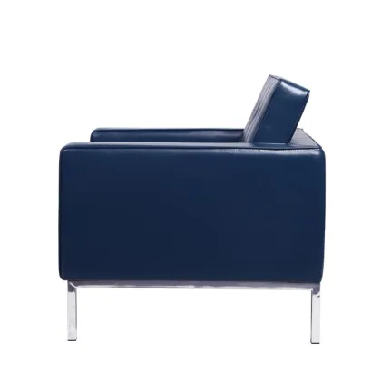 Classic Leather Knoll Sofa Single Seat
