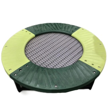 Plastic Trampoline for Kindergarten Playground Equipment - Safe Jumping for Kids