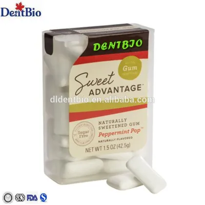 Family pack naturally sweetened xylitol bubble gum