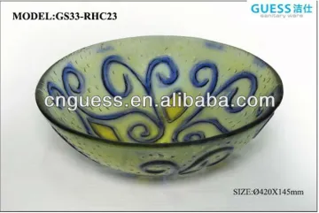 Modern glass basin (GS33-RHC23)