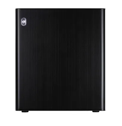 Quiet Vertical Itx Computer Case With Power Supply Black Dust Free