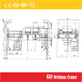 Double Trolley Overhead Crane