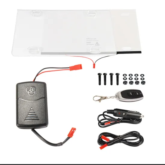 Factory USA Standard License Plate with Protective Film, Anti-Fog Number Plate and Acrylic Holder