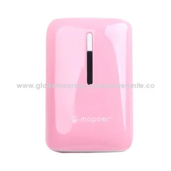 Dual-USB Port Popular Design Mobile Power Bank with 6,600mAh Capacity